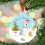 Personalised Husky Christmas Decoration, thumbnail 2 of 2