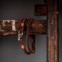 Men's Suede Leather Double Wrap Bracelet, thumbnail 9 of 10