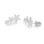 Stargazer Silver Studs Earrings Gift, thumbnail 2 of 2
