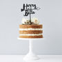 Personalised Heart Arrow Cake Topper, thumbnail 2 of 7