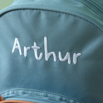 Personalised Tiger Pocket Mini Backpack, 2 of 6