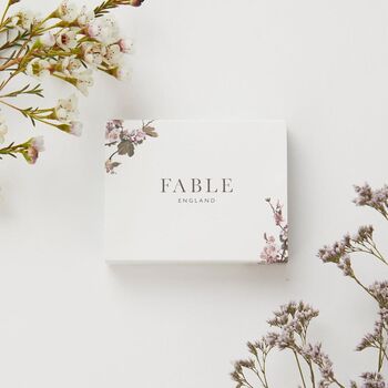 Gold Jasmine And Pearl Oversized Stud Earrings, 5 of 7