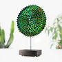 Jewel Beetle Elytra Leora Metamorphosis Mosaic Natural Large Art Bespoke Stand, thumbnail 1 of 3