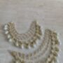 Gold Plated Pearl Indian Ear Chains, thumbnail 5 of 5