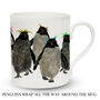 Rockhopper Penguin China Mug, thumbnail 2 of 2