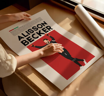 Alisson Liverpool Football Poster, 4 of 6