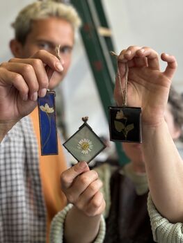 Wildflower And Stained Glass Decorations Workshop, Bristol, 5 of 11