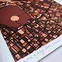 Personalised London Map Art Print Choose Your London Area 30 Locations Available, thumbnail 12 of 12