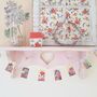 Flower Seed Packet Card Bunting, thumbnail 1 of 8