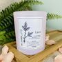 December Holly Birth Flower Personalised Candle, thumbnail 2 of 11
