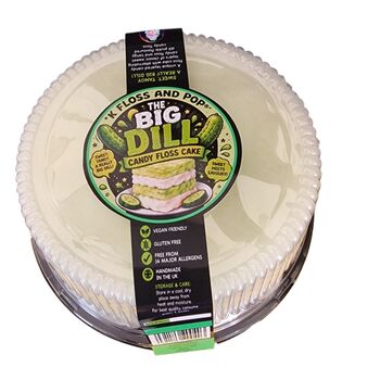 The Big Dill Pickle Candy Floss Cake, 4 of 7