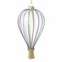Christmas Hot Air Balloon Glass Bauble, thumbnail 1 of 2