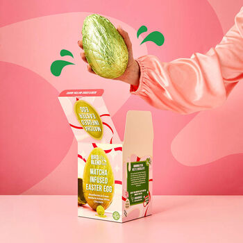 Matcha Infused Chocolate Easter Egg, 4 of 5