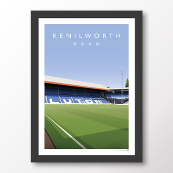Luton Town Kenilworth Road Kenilworth Stand Poster, 7 of 7