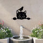 Charming Cat And Bird Wall Art Perfect Gift For Garden Decor Lovers, thumbnail 5 of 10