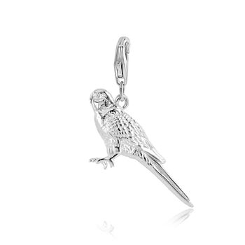 Budgie Charm Sterling Silver, 5 of 10