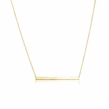 Finish Line Necklace Gold, 2 of 6