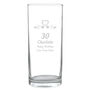 Personalised Happy Birthday Glass, thumbnail 2 of 3