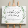 Botanical Wedding Menu Sign 'Amelia', thumbnail 4 of 9