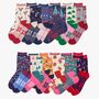 12 Day Christmas Advent Calendar Woodland Animals Bamboo Socks Women's, thumbnail 2 of 3