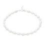 Sterling Silver Beaded White Seed Pearl Bracelet, thumbnail 3 of 7