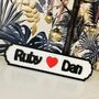 Personalised Wedding Gift Bride And Groom Roadsign, thumbnail 4 of 4