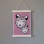 Snow Leopard Giclee Print, thumbnail 2 of 6