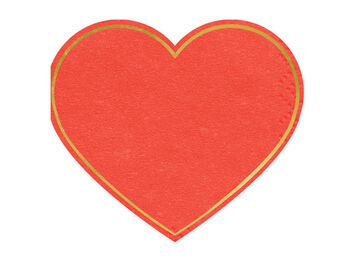 Red Heart Napkins X 20, 5 of 5