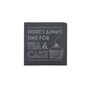 Great British Baker 'There's Always Time For Tea And Cake' Square Slate Coaster, thumbnail 2 of 2