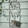 French Style Scrolled Wall Planter, thumbnail 3 of 6