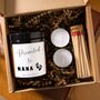 Promoted To Nana Funny Pregnancy Announcement Candle Gift, thumbnail 1 of 4