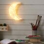 Moon Shaped Cosy Decorative Lighting For Kids Rooms, thumbnail 1 of 4