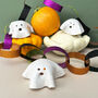 Ceramic Ghost Halloween Decoration, thumbnail 2 of 6