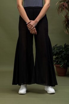 Cotton Flared Pants, 3 of 3