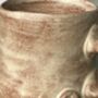 Handmade Porcelain Mug Sandstone Matte Finish, 280ml Artisan Ceramic Cup, thumbnail 3 of 5