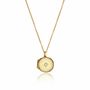 Silver Or Gold Small Round Diamond Locket Necklace, thumbnail 6 of 11