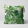 Cushion Cover With Multi Tropical Leaves, thumbnail 1 of 7