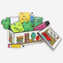 Personalised Hand Iced Back To School Biscuit Tin, thumbnail 2 of 6