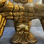 Drunken Lobster Wine Bottle Holder Gold Freestanding, thumbnail 6 of 12