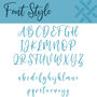 Personalised Family Christmas Tree Serving Board, thumbnail 2 of 5