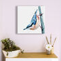 Inky Nuthatch Canvas Gallery Print, thumbnail 7 of 10