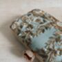 Green Silk Rectangular Clutch Bag, thumbnail 7 of 12