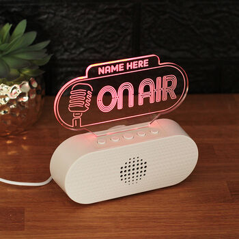 Dj 'On Air' Colour Changing Bluetooth Speaker, 3 of 6