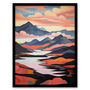 Cairngorms Loch Lee October Scotland Wall Art Print, thumbnail 5 of 6