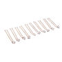 Set Of 10 Swarovski Crystal Flower Wedding Hair Pins, thumbnail 1 of 2