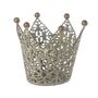 Metal Crown Candle Holder, thumbnail 1 of 3