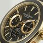 Jacques Lemans Wooden Plated Chronograph Bracelet Watch, thumbnail 3 of 12