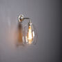 Clear Small Glass Wall Light, thumbnail 8 of 9