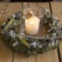 Pussy Willow And Wax Flower Wreath, thumbnail 7 of 10
