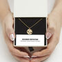 December Birthstone Necklace 18ct Gold Plate, thumbnail 1 of 6